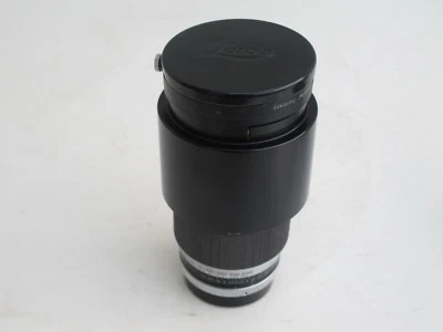 Lente Leica Visoflex 20 cm f:4,5 Telyt con tapas/capucha lente 200 mm BARATO "LQK" Foto 1 de 4