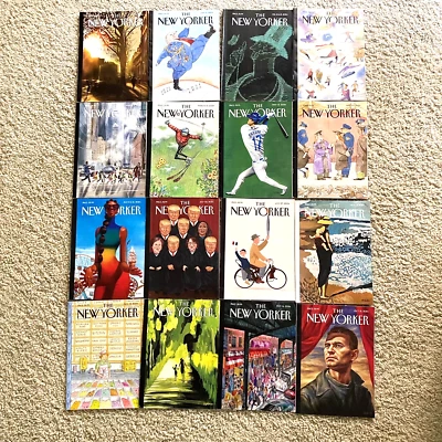 Lot Of 16 Various 2024 NEW YORKER MAGAZINE Issues  - Image 1 of 4