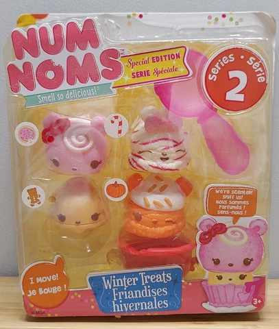 Num Noms - Series 2 Special Edition "Winter Treats" - NIP Collectible 4 Pack Cover
