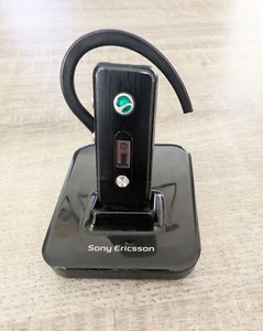 Sony Ericsson HBH-PV740 , oreillette bluetooth avec dock de charge de bureau - Zdjęcie 1 z 3