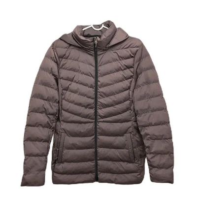 Chaqueta para mujer 32 Degrees Heat púrpura plumón acolchado con capucha cremallera completa ligera XL Foto 1 de 4