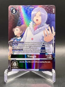 Yuugo BT23-086 U [Alt Art] Hackers Slumber Textured Full Art Digimon CCG NM/M - Bild 1 von 3
