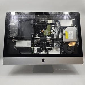 Apple iMac Rear Case Housing Enclosure 27" With Glass Cover A1312 + Extras Read - Afbeelding 1 van 19