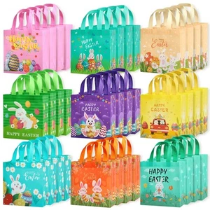 36Pcs Easter Gift Bags with Handles for Kids - Non-Woven Bags for Easter Bask... - Picture 1 of 6