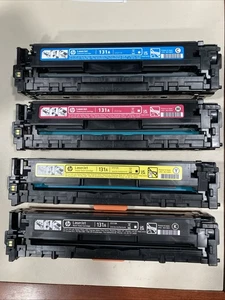 Original Set 4 PS Toner CF210A CF211A CF212A CF213A M251 MFP 276 131A - Bild 1 von 8
