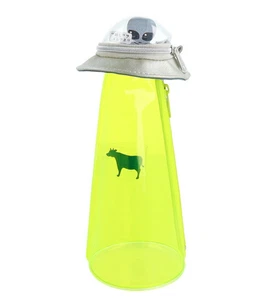 Sun-Star UFO Standing Pen Case Yellow – Alien Abduction Pencil Holder from Japan - Picture 1 of 11