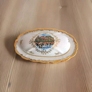 JOHANN HAVILAND FINE PORCELAIN COVERED BUTTER DISH BAVARIA GERMANY HEIDELBERG - Picture 1 of 10