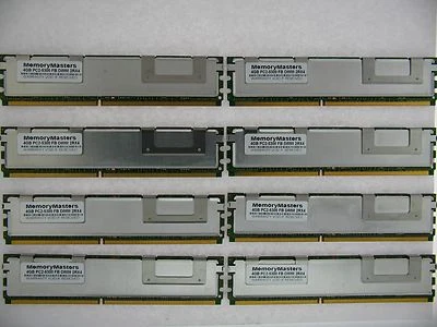 32GB  (8X4GB) FOR HP WORKSTATION XW6400 XW6600 XW8400 XW8600 - Image 1 of 3