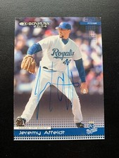 Jeremy Affeldt Signed 2004 Donruss #128 Card Kansas City Royals Autograph COA