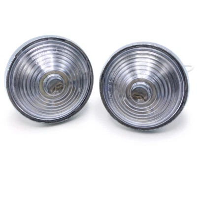 Clear Turn Signal Light Lamp Fits Jeep CJ3 CJ5 CJ6 CJ2A CJ3A CJ3B '45 '75 - Image 1 of 4