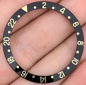 Rolex GMT-Master II 16713 16718 Faded Black Bezel Insert ORIGINAL - Picture 1 of 8