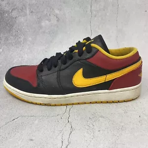 Nike Air Jordan 1 Retro Low Gym Red Gold Sz 10 M Men's Shoes Sneakers 553558-035 - Picture 1 of 12