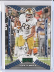 2020 Chronicles Draft Picks Playoff Kickoff Green #15 Chase Claypool Steelers - Foto 1 di 1