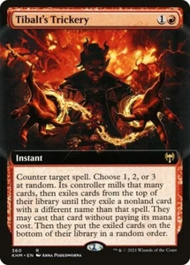 Tibalt's Trickery (Extended Art) #360 (NM) Kaldheim KHM Magic MTG NM Near Mint - Picture 1 of 1