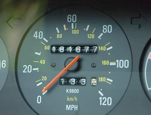 Volvo 240 Instrument Cluster K9800 1988 WAGON Reman Speedo & Clock 181,677 Mi - Picture 1 of 10