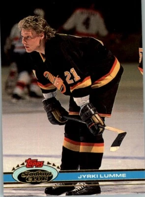 1991-92 Stadium Club NHL Jyrki Lumme #154 - Image 1 of 2