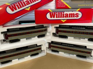 Williams O-Gauge Lackawanna Streamliner Passenger 4 Car Set #2707 - New In Box! - Picture 1 of 15