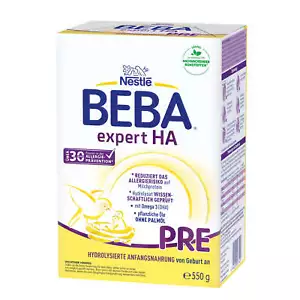 Nestle BEBA Expert HA Pre 6x550g Anfangs Milch für Babys ab Geburt, Babynahrung - Bild 1 von 5