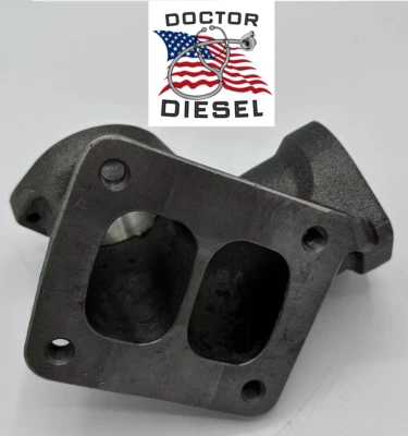 A&J CAST Turbocharger Y Elbow or 1994-1997 Ford Super Duty 7.3L Powerstroke - Image 1 of 4