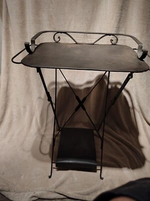 Lavabo Plegable Francés Vintage Años 40 Muy Buen Estado Todo Original Foto 1 de 4