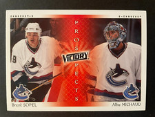 Brent SOPEL 2000-01 Upper Deck Victory Prospects Hockey #227 Vancouver Canucks