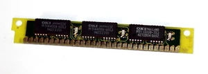 1 MB Simm 30-pin 1Mx9 Parity 60 ns '2x OKI M514400A-60SJ + 1x M511000B-70J' - Photo 1/2