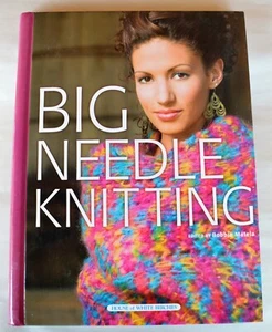 Hardcover Spiral Buch große Nadel Stricken bearbeitet von Bobbie Matela Farbfotos! - Bild 1 von 12