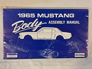 Official Ford 1965 MUSTANG BODY ASSEMBLY MANUAL * 2001 Jim Osborn Sealed Year 1 - Bild 1 von 8