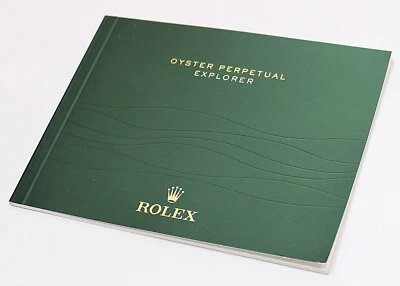 Rolex Oyster Perpetual Explorer Watch book instructions booklet English 2012 - image 1 of 4
