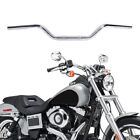 1" Inch Drag Z Bar Handlebar For Harley Sportster Xl883 1200 Softail Dyna Chrome