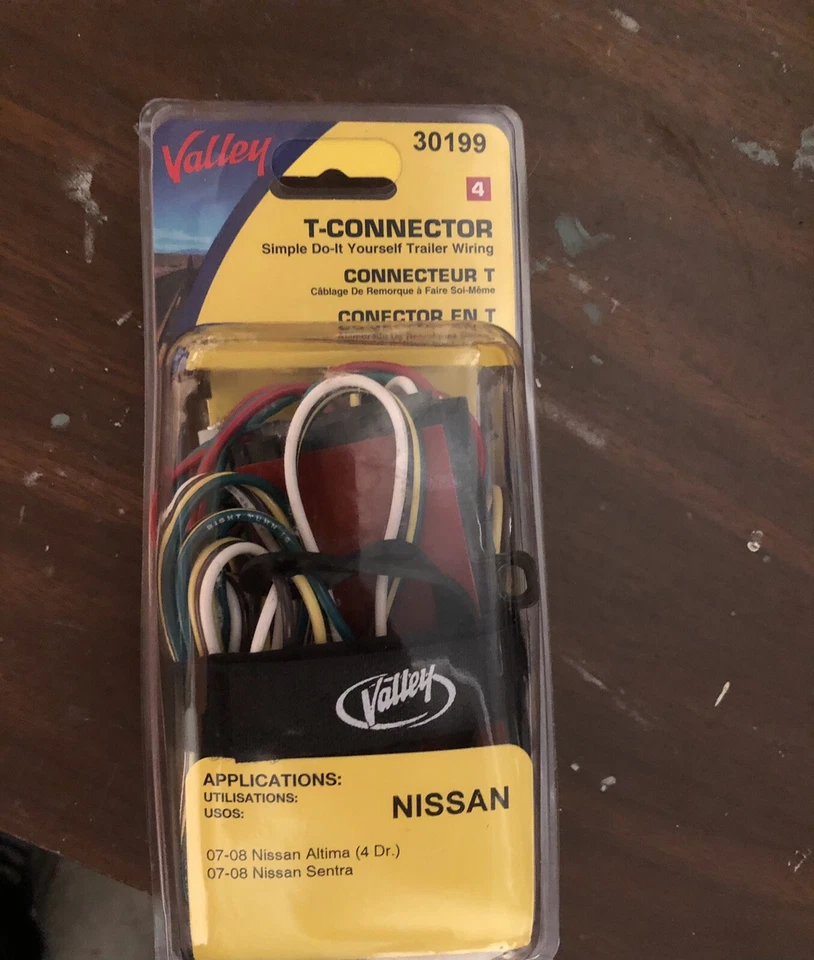 Valley 30199 Trailer Hitch Tow Wiring Kit for 07-08 NISSAN ALTIMA , 07-08 SENTRA - Image 1 of 1