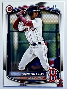 2025 Bowman Franklin Arias 1st Bowman #BP-67 Red Sox - Picture 1 of 2