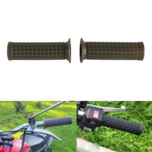 Universal Green Hand Grip Cover Protector For 25/28MM Handlebar Suzuki Kawasaki - Picture 1 of 7
