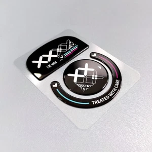 Glass Mouse Skates Glide Feet Pads Mouse Feet Sticker for G Pro X Superlight - Afbeelding 1 van 10
