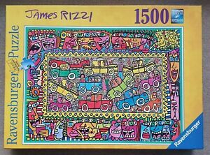 Ravensburger James Rizzi: We are on our way to your party 1500pc Jigsaw Puzzle
