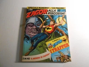 ZAGOR SPECIALE N. 1-ALLA RISCOSSA-ED.BONELLI 1988-MANCA ALBETTO - Picture 1 of 1