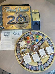 Vintage Trivial Pursuit Board Game - 20th Anniversary Edition - Picture 1 of 2