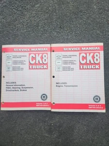 2005 CHEVROLET GMC CADILLAC CK8 Truck Factory Service Repair VALUME 1 &2 - Picture 1 of 9