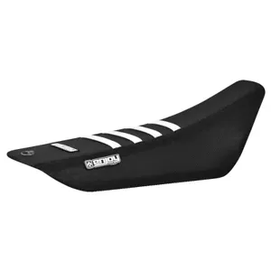 2012-2021 Cobra CX 65 Seat Cover By Enjoy MFG ALL BLACK WHITE RIBS #122 - Picture 1 of 4
