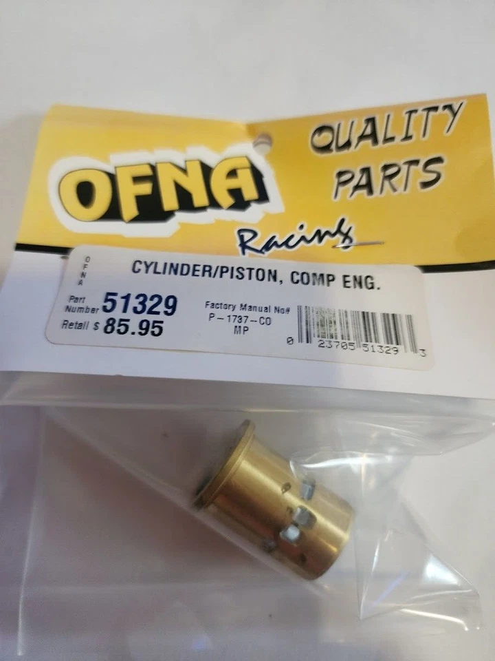 OFNA 51329 Piston and Sleeve for Comp ENG Vintage New RC Parts - Image 1 of 1