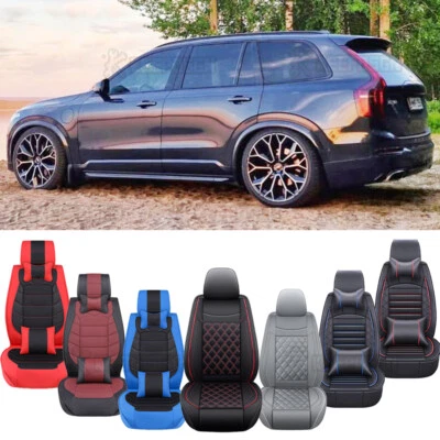 For Volvo XC60 XC40 XC90 Car Seat Covers 5 Seats Front & Rear Full Set Protector - Image 1 of 4