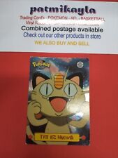 Tv11 #52 Meowth Foil Topps pokemon card