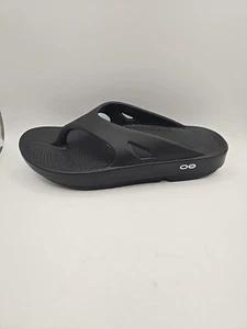 Oofos OOriginal Thong Unisex Sandals Black - Men's US 6/ Women's US8 - Picture 1 of 5