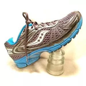 Scarpe sportive donna Saucony taglia 9,5 M EUR 41 Ride 4 corsa camminata 210116-3 - Foto 1 di 11
