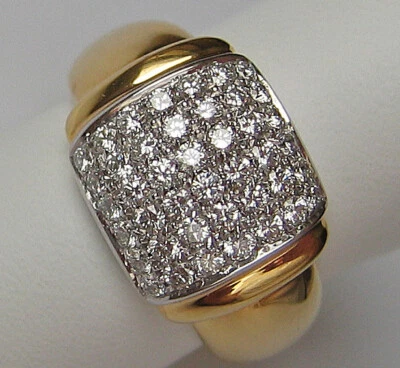 Designer ♦️ Wempe Brillant Ring aus 750 18kt Gold mit Brillanten Diamant ♦️ 7671 - Bild 1 von 4