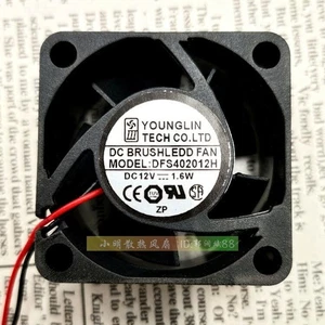 1 pcs Yonglin DFS402012H 4020 12v 1.6W 4CM cm mute cooling fan. #qo - Picture 1 of 3