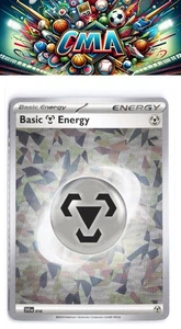 SVE: Scarlet & Violet Energies #016 Basic Metal Energy (Cracked Ice Holo) - Picture 1 of 2