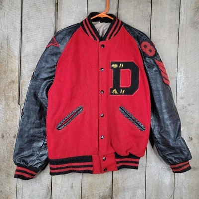 Dexter MO Bearcats High School 1984 Football Letterman Jacket All District - Image 1 of 4