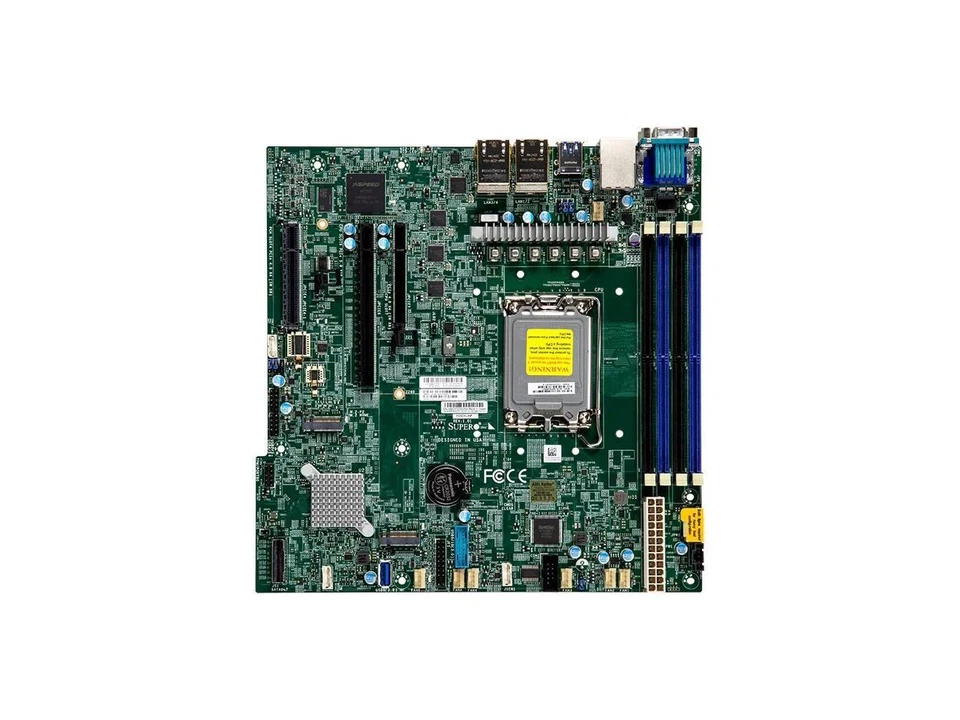 Supermicro MBD-X13SCH-LN4F-O, Intel  LGA-1700 Single Socket mATX Server - Image 1 of 1