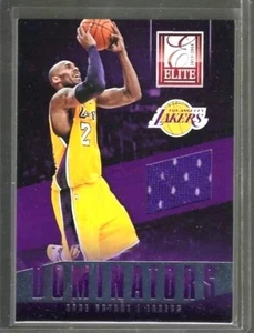 KOBE BRYANT 2013-14 Panini Dominators Game-used Patch L.A. Lakers - Picture 1 of 2